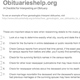 Genealogy Family Obituaries Forms