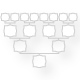 Free Printable Blank Sample Four-Generation Family Genealogy Trees Landscape Template